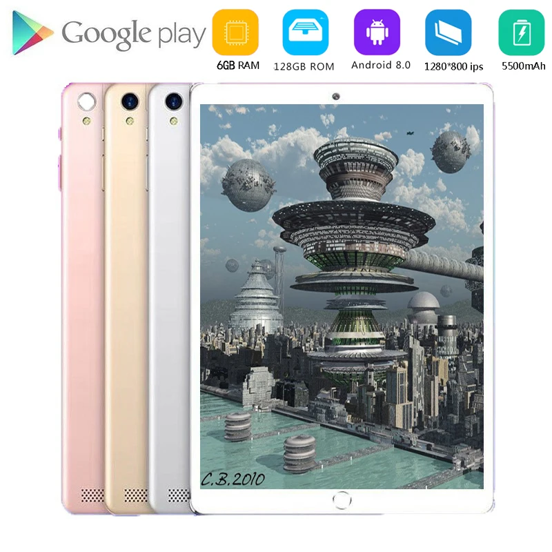 

2020 New Original 10.1 inch Tablet Pc Octa Core 4G Phone Call Google Market GPS WiFi FM Bluetooth 10 Tablets 8G+128G Android 9.0