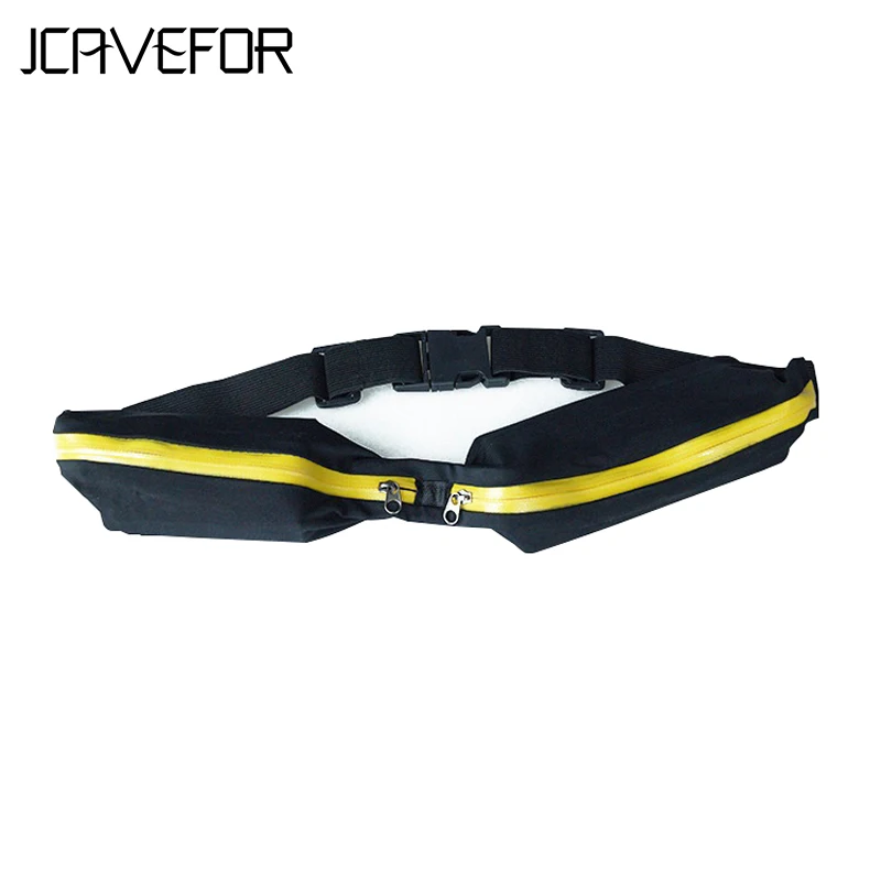 

Anti-theft Portable Waist Double Pocket Elastic Bag Large Capacity Mobile Phone Belt Waist Pack Carrying