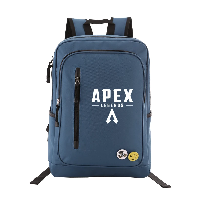 Blue A Унисекс Горячая игра Apex Legends Рюкзак Школьная Сумка для мужчин женщин подростков студенческие рюкзаки для путешествий сумка для ноутбука - Цвет: Blue A