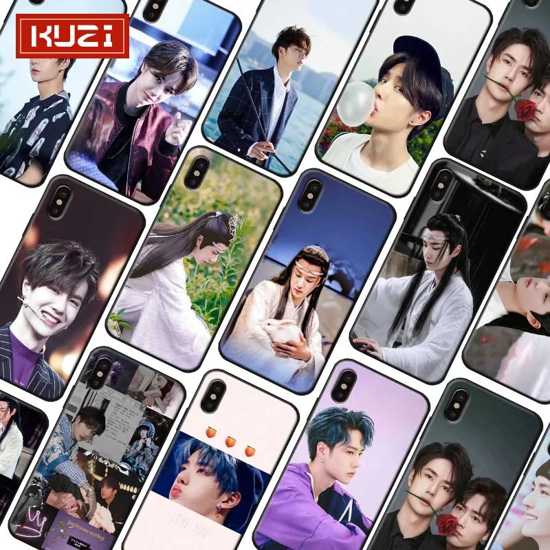 

Phone Case for iPhone 11 11 Pro 11 Pro Max 7 XR X 6S 8 XS MAX 6 7 8 plus SE 5S Soft silicone Cover Wang Yibo