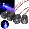 5PC 12V 10mm Waterproof Pre-Wired Constant LED Ultra Bright Water Transparent Bulb Indicator Signals Light Red/Yellow/Blue/White ► Photo 1/6