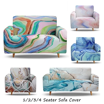 

Irregular Pattern Non-slip Stretch Sofa Cover Cushion for Four Seasons All-purpose Popular Multi-color Magic Cover