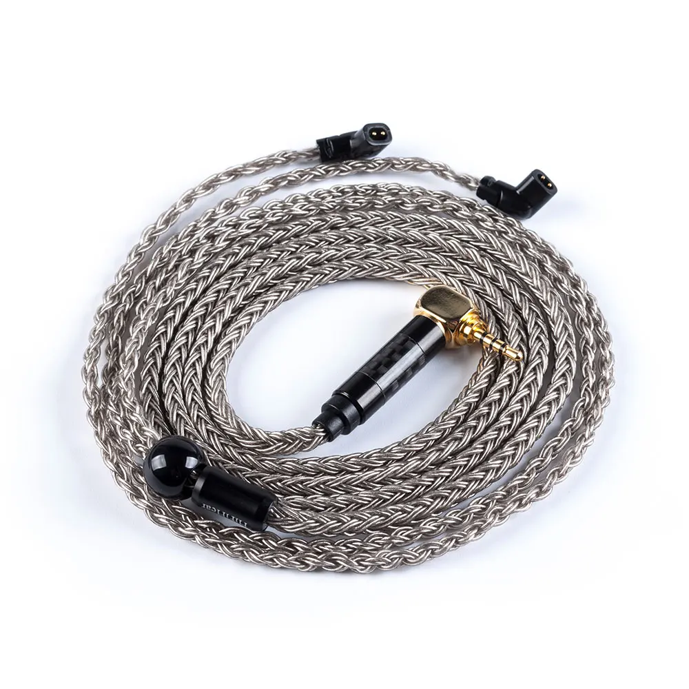 HiFiHear 16 Core посеребренный медный кабель 2,5/3,5 мм сбалансированный кабель с MMCX/2pin разъем для AS10 ZS10 pro ZSX BLON bl03