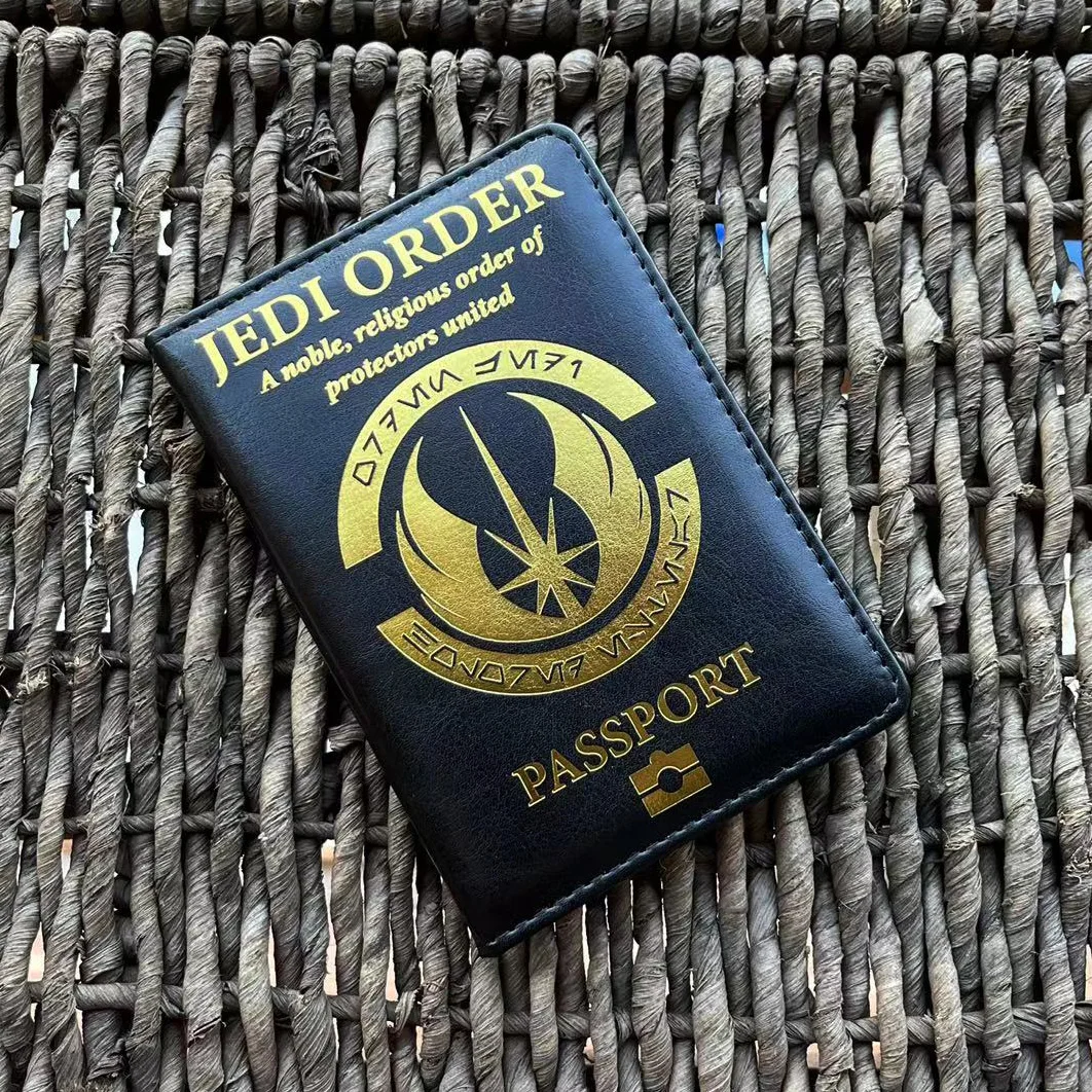 Galactic Empire Passport Cover Star Travel Wallet Document