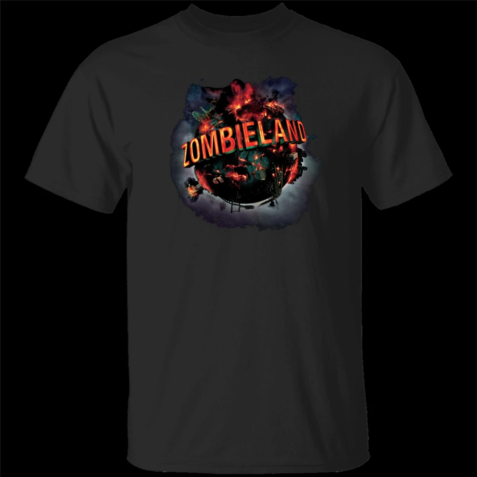Zombieland 2 черная футболка с коротким рукавом для женщин мужчин S 3Xl высокое качество