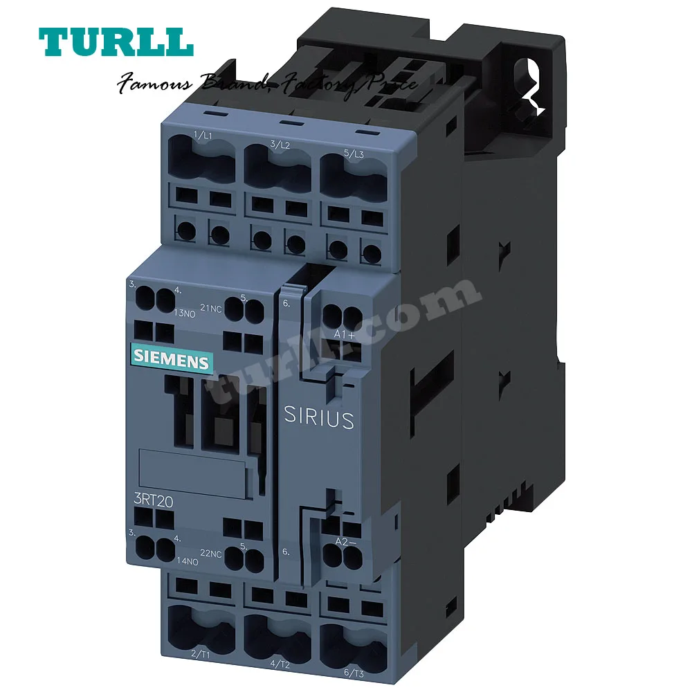 Контактор SIEMENS 3RT2026 2XF40 3RT20262XF400LA2 контактор тяги Φ 25 A 11 кВт/400 В 1 NO + NC с Электронным