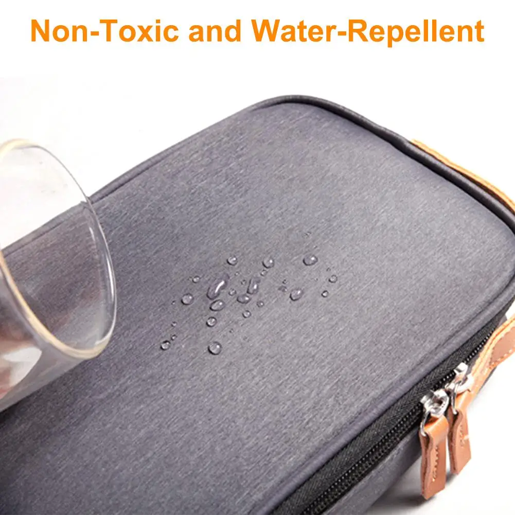 Автомобильный кабель для зарядки сумка хранения Дорожный комплект чехол