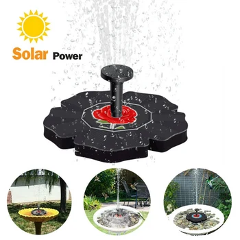 

Dropshipping Solar Powered Floating Bird Bath Water Panel Fountain Pump Garden Pond Pool Accessories