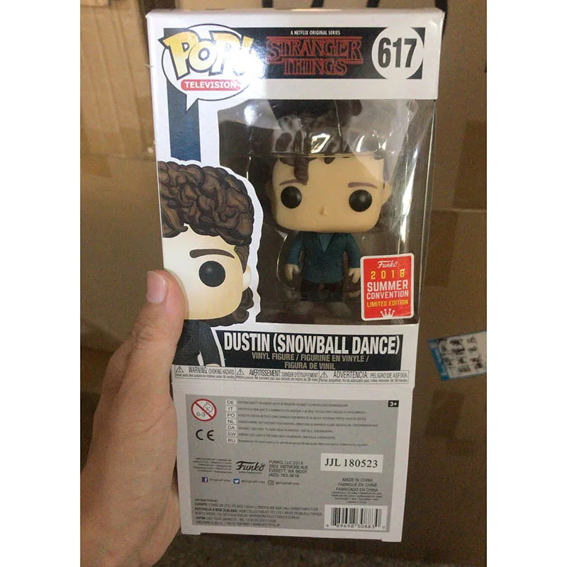 Funko pop Stranger Things Eleven Demogorgon Hopper Jonathan Nancy Brenner Joyce Фигурки Коллекционная модель игрушки с коробкой
