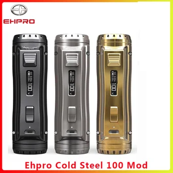 

Ehpro Cold Steel 100 120W TC Box MOD 0.0018S Firing fast & Software Update vaporizer cigarette Vape Mod vs OBS Cube/ageis solo