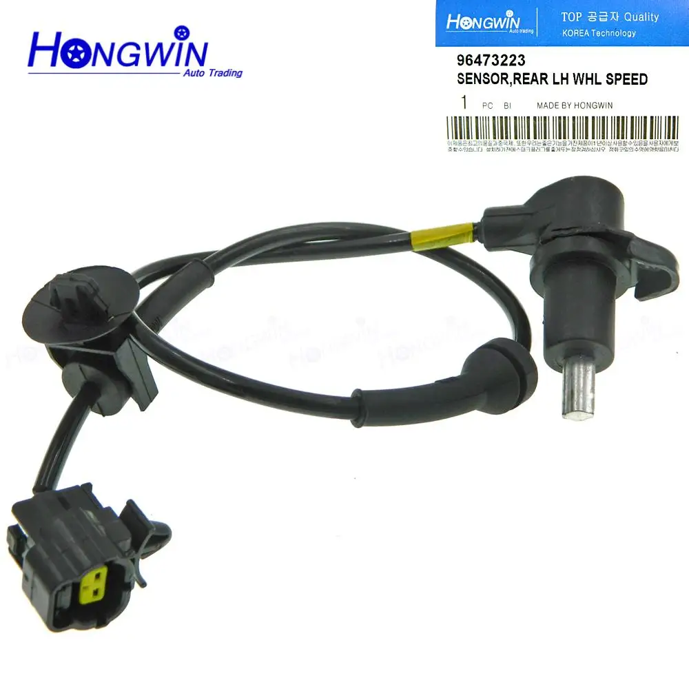 Rear Left Right ABS Wheel Speed Sensor For Chevrolet Aveo Buick Kalos Daewoo Pontiac G3 Wave 1.2L-1.6L 96473223 96473224 2Pcs