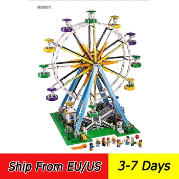 

Creator Ferris Wheel 15012 2478Pcs Street View Model Building Blocks Bricks Toys 84012 1218 30000 15001 15036