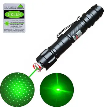 

Green Laser Pointer Pen Speech 10 Miles Beam Light Lamp High Power Adventure Outdoor