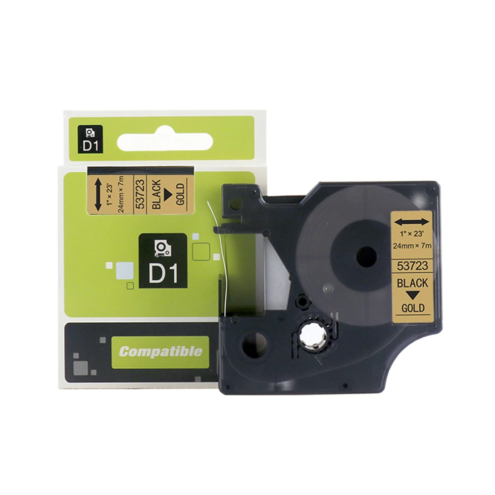 JIANYINGCHEN dymo D1 ленты 24 мм 53713 53710 53724 этикетка Кассета для dymo label manager LM 160 280 label make
