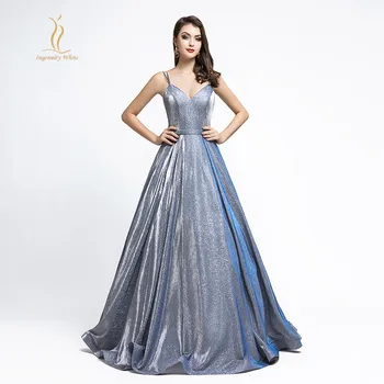 

Elegant Evening Dresses with Pockets Cheap Long Spaghetti straps Simple Formal Celebrity Gowns Floor Length Zipper Back Runway