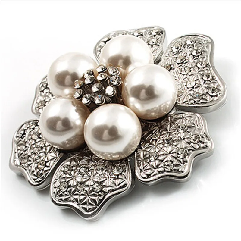 silver brooch