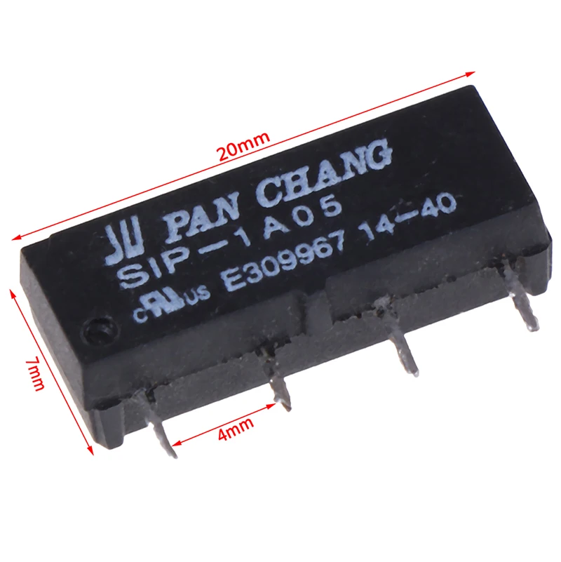 5 шт. реле 5В для PAN CHANG 4PIN |