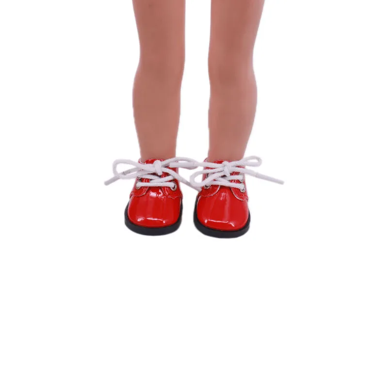 5Cm Doll Shoes Blythe Wellie Wisher Shiny Shoes Velcro&Laces For 14.5 Inch Doll&EXO&Paola Reina Doll Accessories Girl DIY Toys