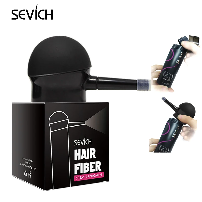 

Sevich Hair Fiber Applicator Nozzle Spray Applicator Pump for Hair Building Fibers Instantly Hair ThickenTools for Men and Women