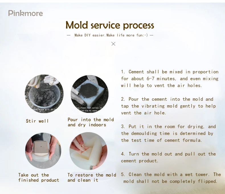 ferramenta jardinagem moldes silicone