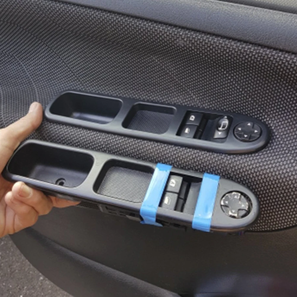 Аксессуары для салона автомобиля с боковой кнопкой управления для замены стекла подъемный прочный переключатель панель Электрический ABS для peugeot 207