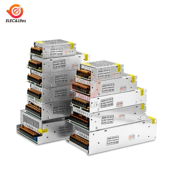 

DC 5V 60A/70A/80A 300W 350W 400W Switching Power Supply Source Transformer AC-DC SMPS 110V 220V to 5V