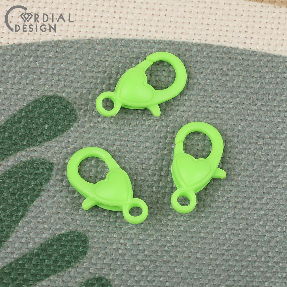 Cordial Design 20Pcs Acrylic Lobster Clasp/DIY Making/Jewelry Findings & Components/Hand Made/Clasps & Hooks/Jewelry Accessories - cordial