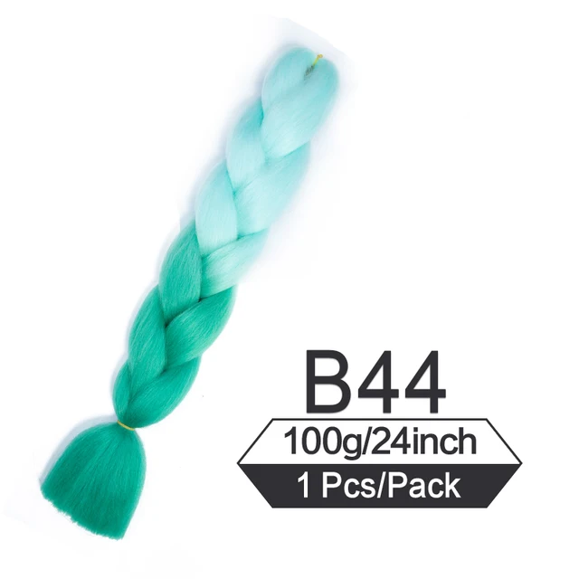 24 Inch Jumbo Braiding Hair Extensions For Box Twist Braid Accessorie Pre Stretched Afro Fake Hair Wholesale Jumbo Crochet Braid P6/613