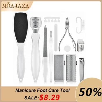 

22pcs Foot Scrub Stainless Steel Nail Machine Manicure Foot Care Tool Exfoliating Dead Skin Callus Remover Manicure Feet Care