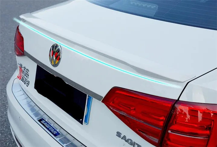 Спойлер для VW Jetta высококачественный АБС пластик праймер на заднее крыло