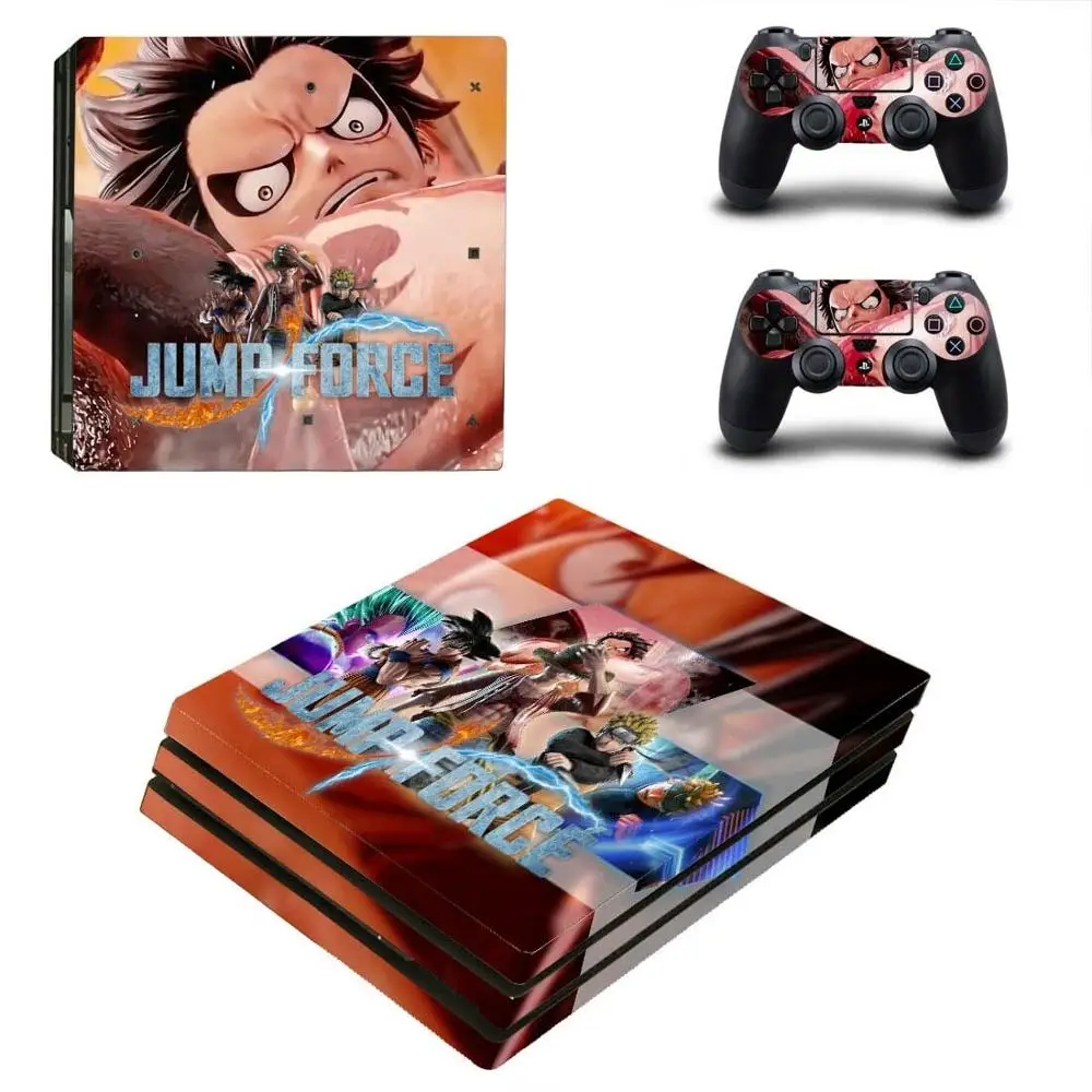 YSP4P-3280 Jump Force PS4 Pro наклейка для кожи наклейка для игры полное покрытие для playstation 4 PS4 Pro консоль и контроллер наклейка для кожи виниловая - Цвет: YSP4P-3280