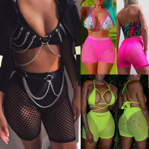 fishnet pants bathing suit