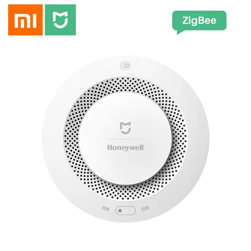 Xiaomi Mijia Honeywell пожарная сигнализация датчик дыма детектор газа работает с многофункциональным шлюзом 2 умный дом Безопасность приложение управление
