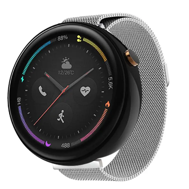 FIFATA металлический магнит Milanse ремешок для часов Huami Amazfit Verge браслет для смарт-часов Замена аксессуаров для Huami Amazfit