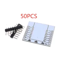 50 шт. последовательный порт WI-FI ESP8266 модульный переходник доска ESP-07 ESP-12 ESP-12E(без модуля