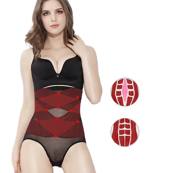 

Body Shaping Briefs Women Lingerie Cross-type High Waist Tightening Abdominal Pants Lifting Hips