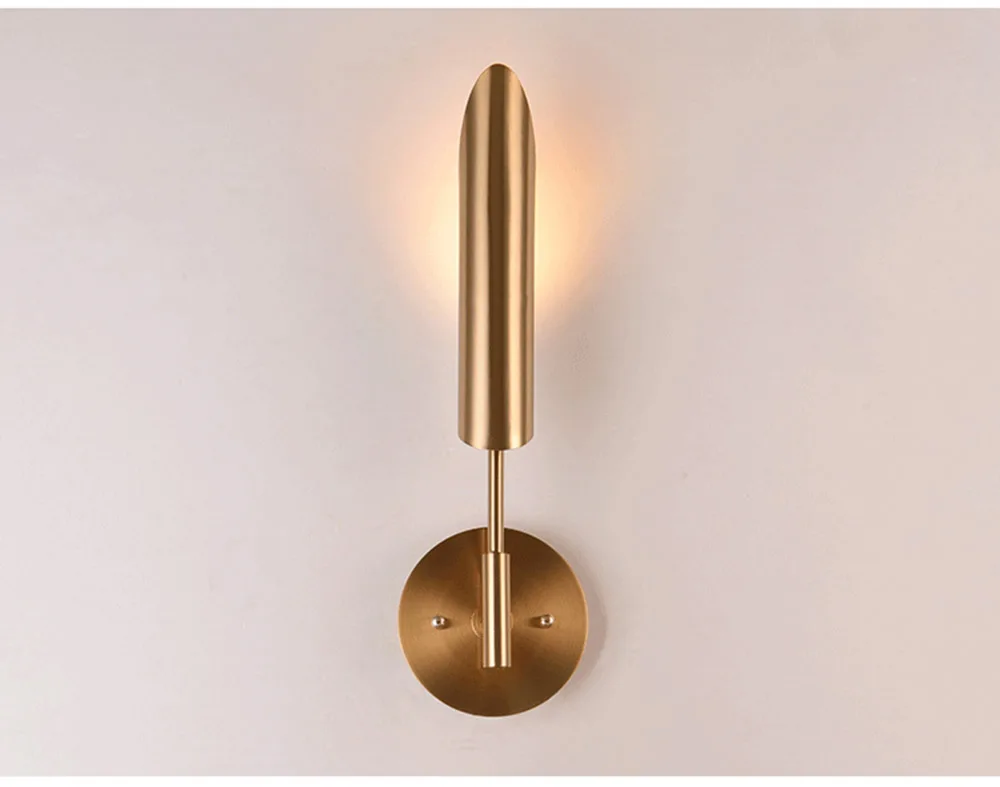 Fss современный Золотой металлический прикроватный Декор настенный светильник светодиодный светильник роскошный настенный светильник для спальни гостиной
