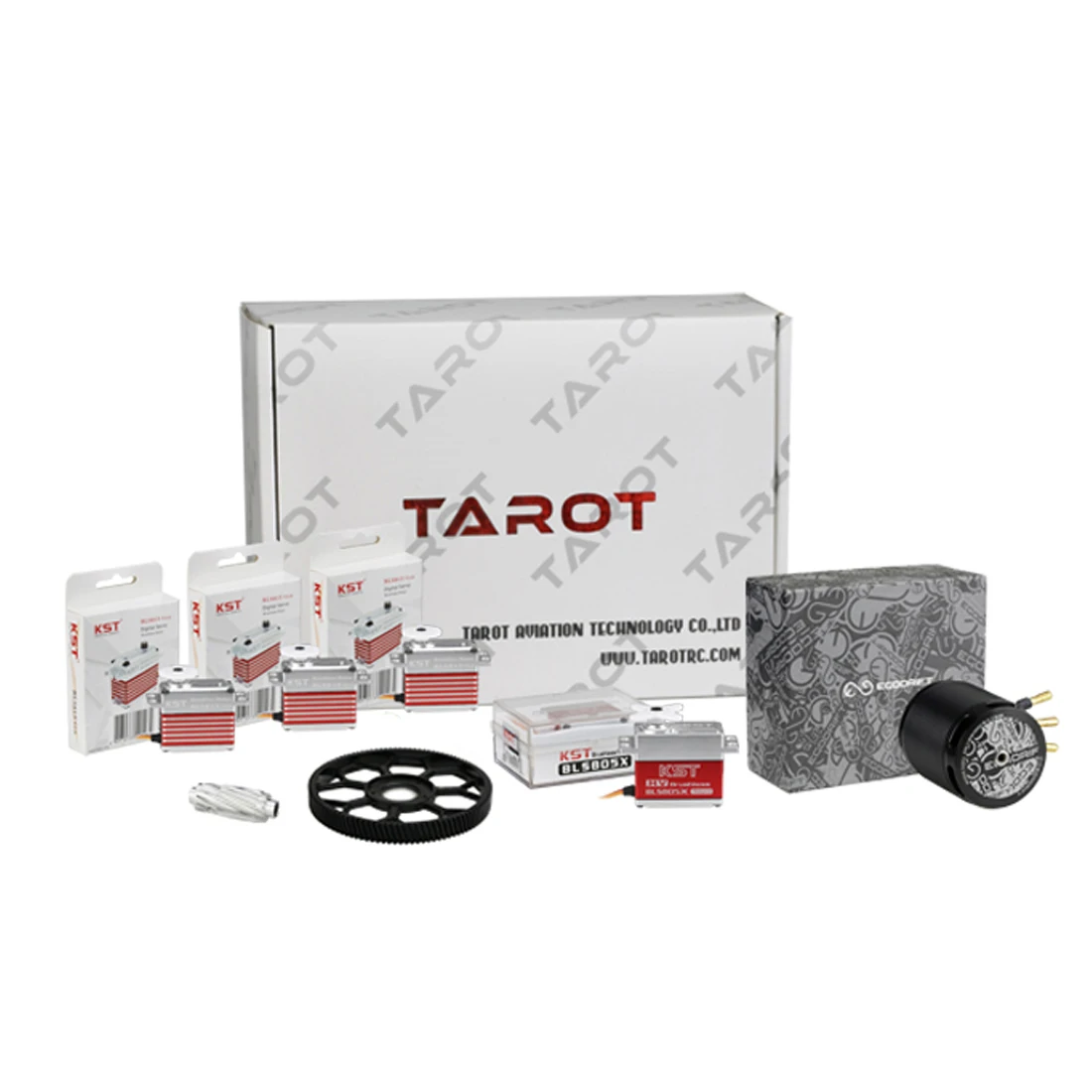 

Tarot-RC 550/600 Electronic Combo S2112/S2105/BLS815X8/ Servos 4035HS/6S/1090KV Motor with Canopy for Remote Flight Model