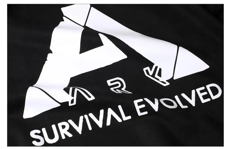 Толстовка с логотипом игры ARK: Survival Evolved, Хлопковая мужская повседневная толстовка на молнии, пальто с принтом