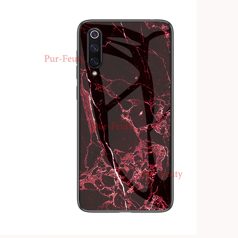 Чехол для Xiaomi Mi 9 Pro, мраморный жесткий чехол из закаленного стекла для Xiaomi Mi 9 SE 9SE Lite, чехол с градиентом, защитный чехол на заднюю панель телефона