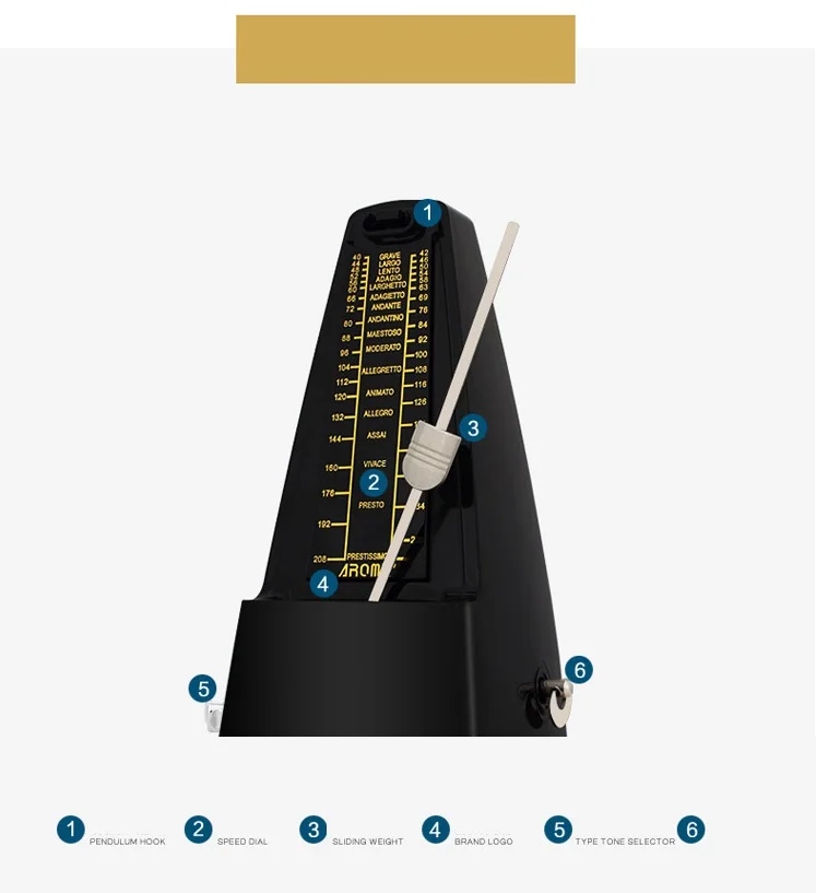 Механический метроном фортепианная гитара скрипка zither erhu барабан саксофон