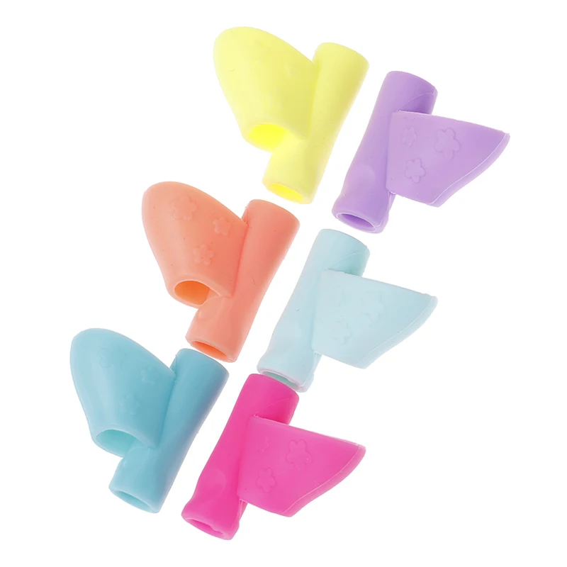 

3pcs/set Children Pencil Holder Writing Corrector Kids Silicone Pen Writing Aid Grip Posture Correction Device Tool Drawing Toys
