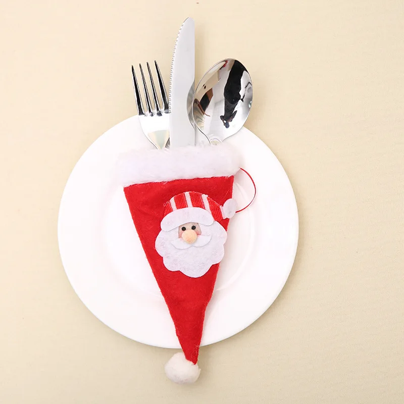 Santa-Hat-Reindeer-Christmas-New-Year-Pocket-Fork-Knife-Cutlery-Holder-Bag-Home-Party-Table-Dinner(16)