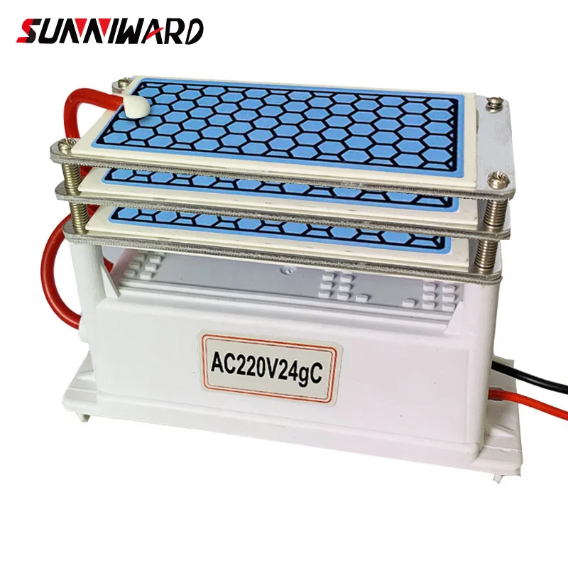 220 V 24g озоновый генератор поворотный флэш-памяти-платья с покроем «срок жизни протяжении длительного периода времени, Длинные G озонатор для чистой воды племени