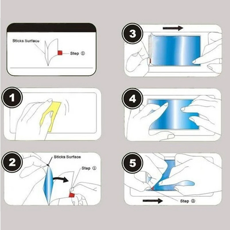 5 шт Прозрачная мягкая пластиковая глянцевая Защитная пленка для экрана Samsung Galaxy