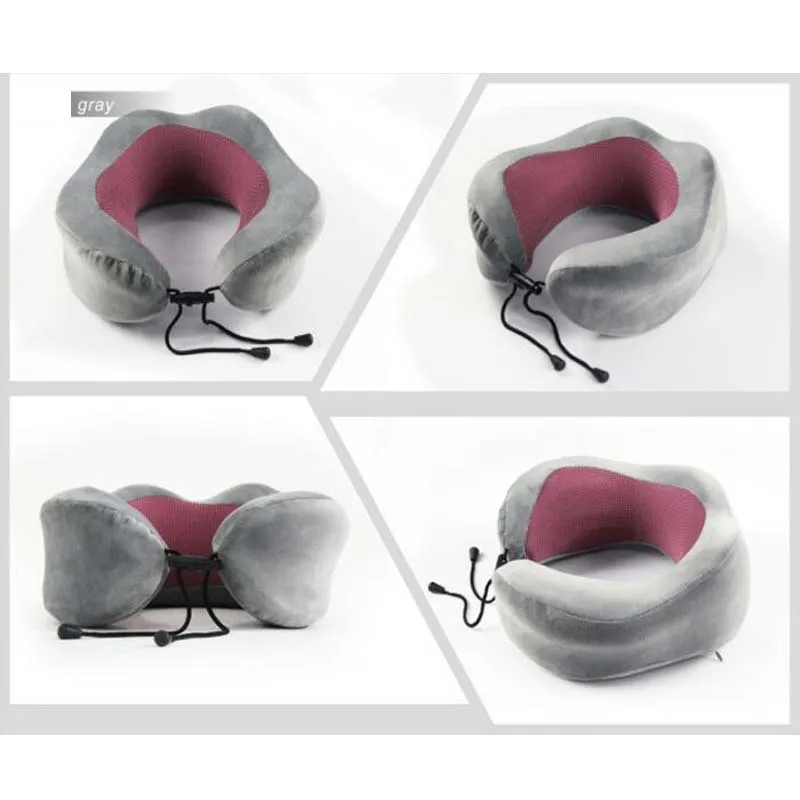 Memory Foam затылочный шейный поддерживает подушка офис для сна подголовник Путешествие поездка подушка