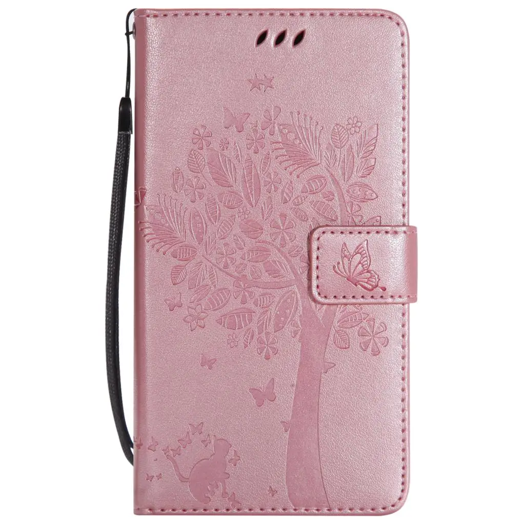 rose gold Флип-кейс для samsung SM-A705MN/DS Galaxy A70 кожаный чехол 6," samsung A70 SM-A705GM/DS телефон сумка samsung A70 чехол сумка - Цвет: rose gold