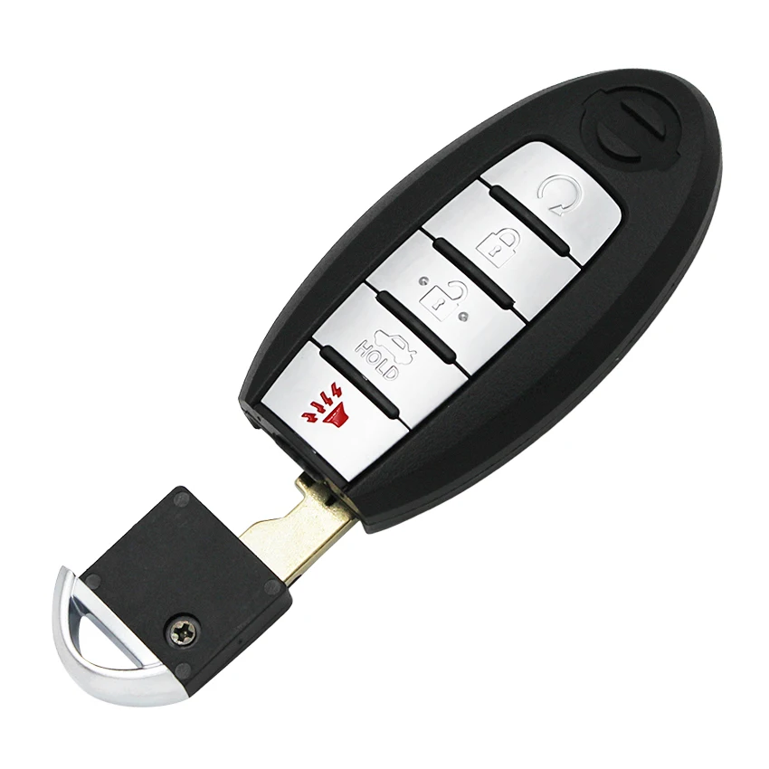 4+ 1/5 Кнопка FSK433MHz PCF7952LTT чип смарт дистанционные брелки для ключей для Nissan Patrol со вставкой ключа