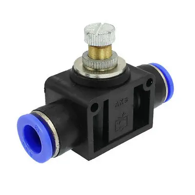

12mm to 12mm Push In Quick Connector Air Pneumatic Speed Controller