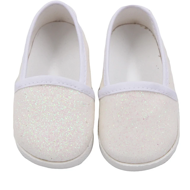 Cute Doll Shoes 7cm Bow Cartoon Skull Pattern Mini Shoes For 18 Inch American&43cm Baby New Bron Dolls Og Girl Toy 1/3 BJD Shoes SH-0011-1